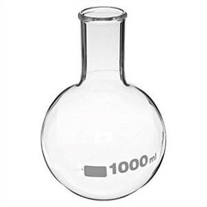 Flasgán Fiuchta Gloine Borosilicate Saotharlainne Ceimiceach Bun Bun Maol